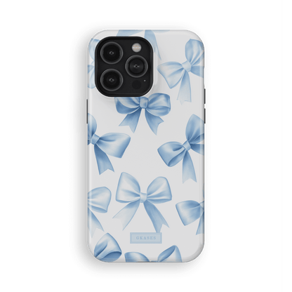 Blue Bow Ribbons Phone Case - Tough Magsafe