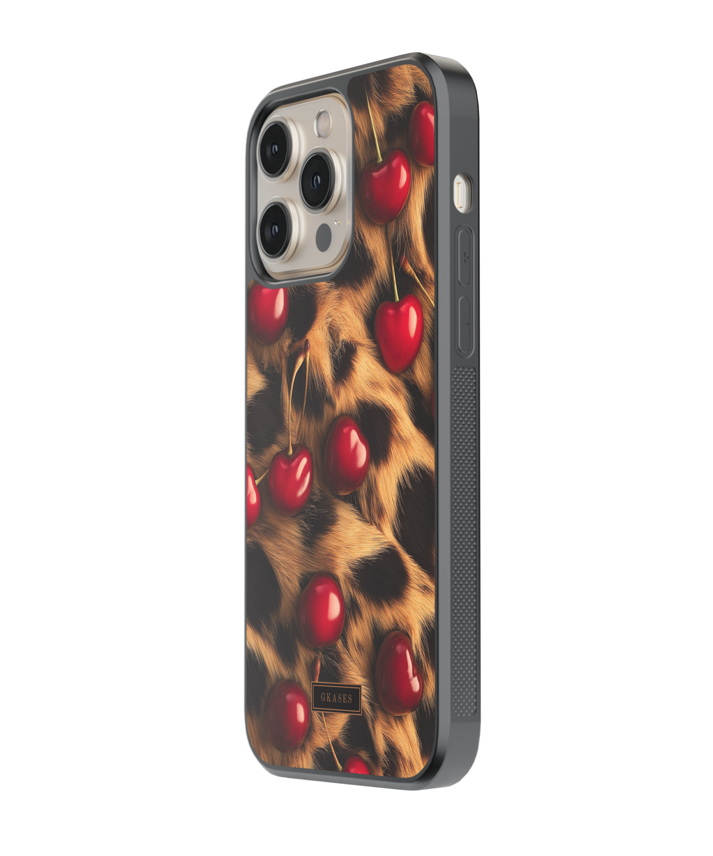 Cheetah Cherry Phone Case