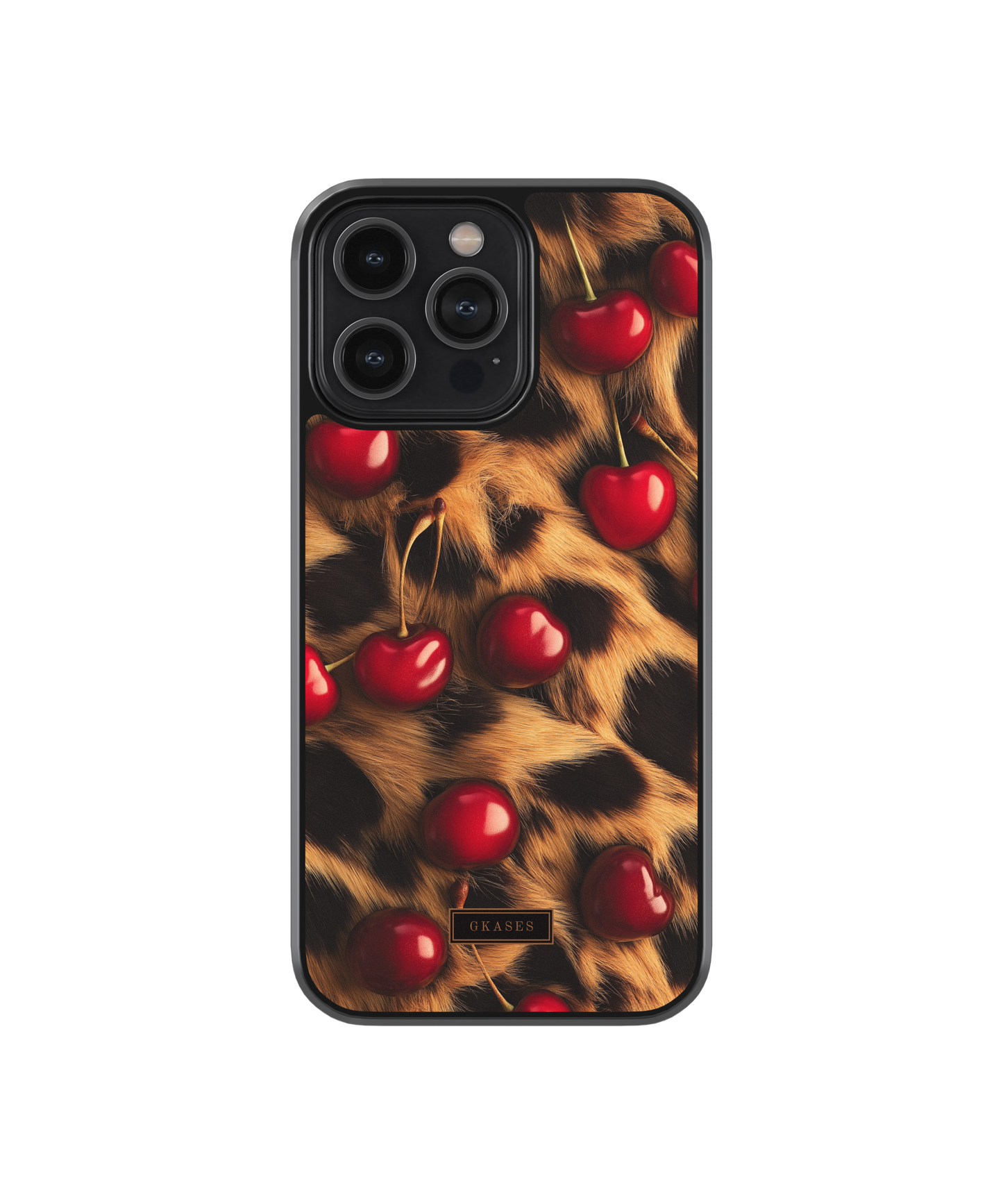 Cheetah Cherry Phone Case