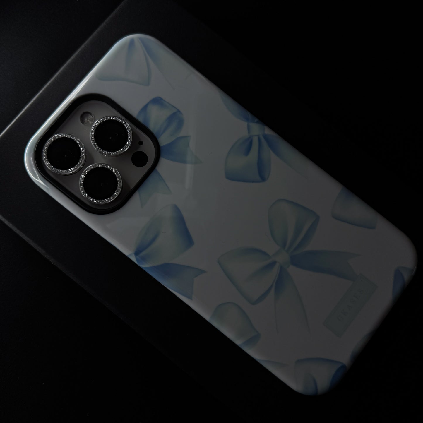 Blue Bow Ribbons Phone Case - Tough Magsafe
