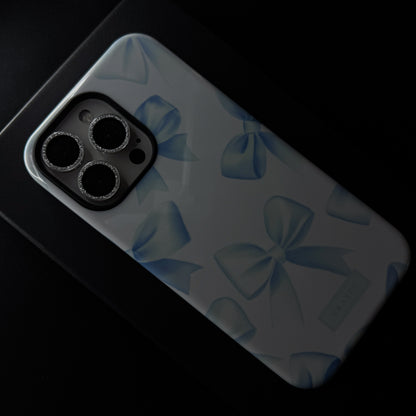 Blue Bow Ribbons Phone Case - Tough Magsafe