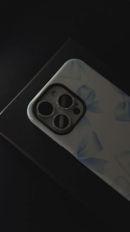Blue Bow Ribbons Phone Case - Tough Magsafe